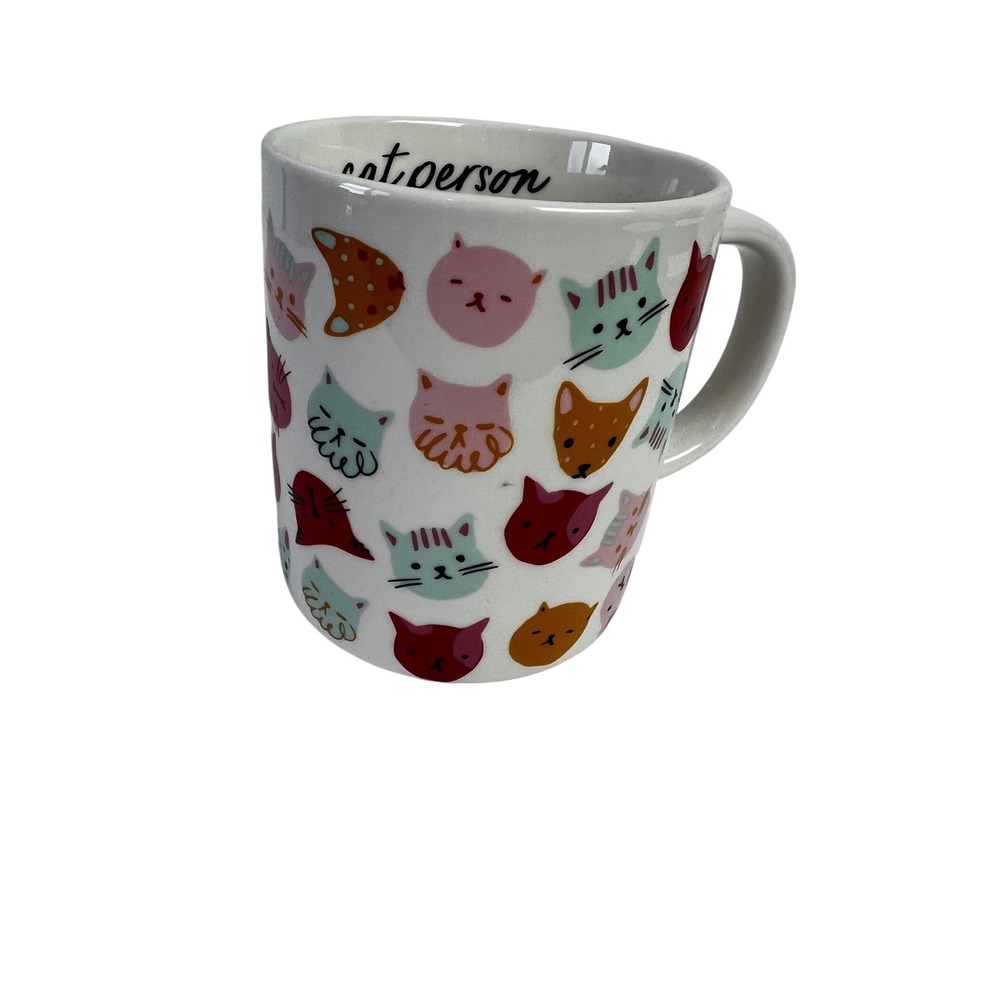 Parker Lane "Cat Person"‎ 16 oz Coffee Mug Cat Lover, Coffee, Tea - Picture 4 of 8